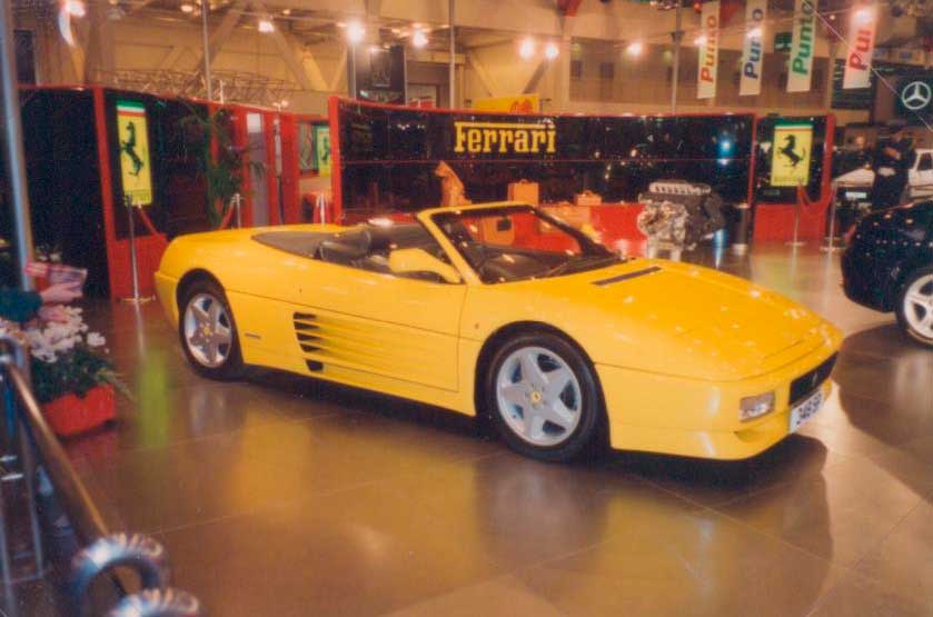 1993 Ferrari 348 spider-The London Motor Show