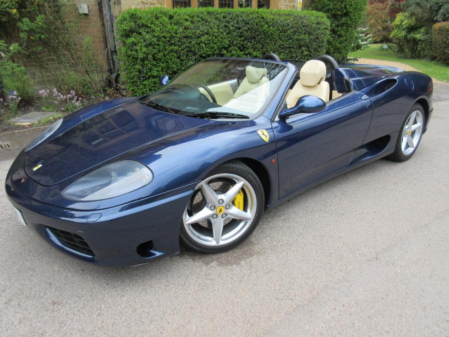Ferrari 360 manual spider-28,000 miles